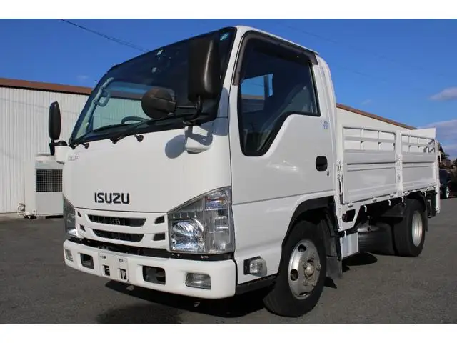 いすゞ エルフ 小型 平ボディ パワーゲート 床鉄板 の中古トラック【車両No.162553】