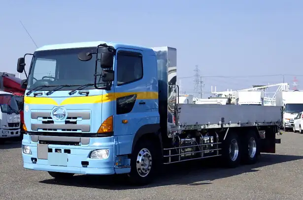 日野 プロフィア 大型 平ボディ 床鉄板 アルミブロック の中古トラック【車両No.162621】