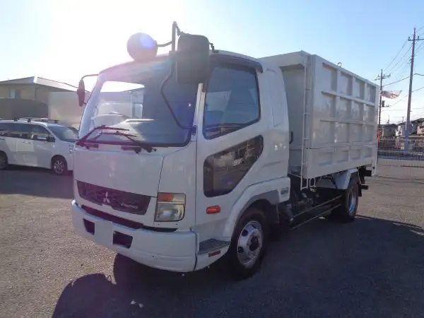 三菱 ファイター 中型/増トン ダンプ 土砂禁 Lゲート の中古トラック【車両No.162591】