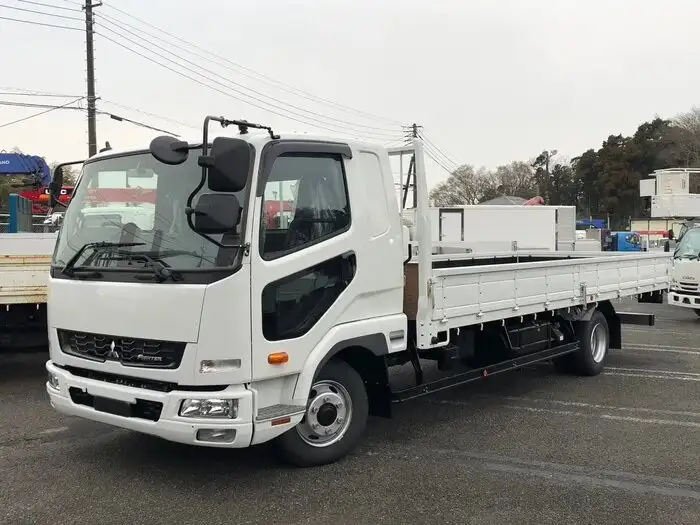 三菱 ファイター 中型/増トン 平ボディ ベッド 2KG-FK62F の中古トラック【車両No.162646】