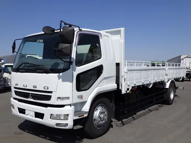 三菱 ファイター 中型/増トン 平ボディ ベッド PDG-FM62FZ の中古トラック【車両No.162682】