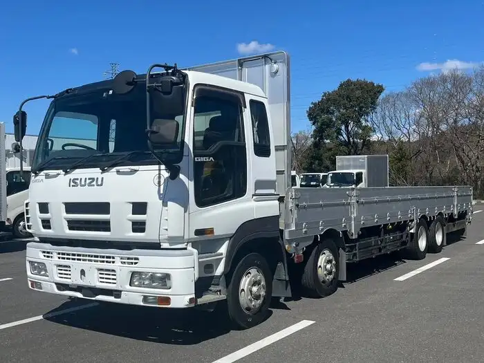 いすゞ ギガ 大型 平ボディ アルミブロック エアサス の中古トラック【車両No.162654】