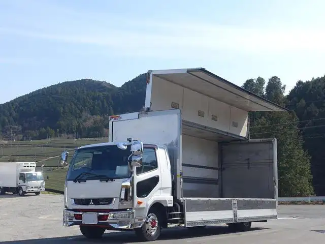 三菱 ファイター 中型/増トン ウイング パワーゲート エアサス の中古トラック【車両No.162746】