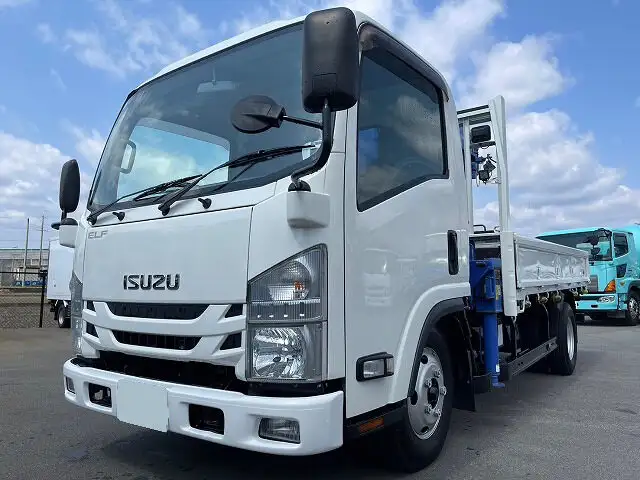 いすゞ エルフ 小型 クレーン付 3段 ラジコン の中古トラック【車両No.162609】