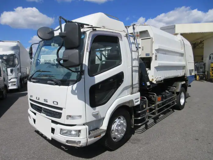 三菱 ファイター 中型/増トン アームロール コンテナ付き ツインホイスト の中古トラック【車両No.162821】