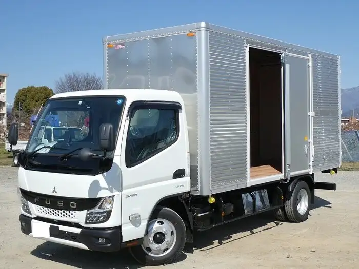 三菱 キャンター 小型 アルミバン サイドドア 2RG-FEAV0 の中古トラック【車両No.162986】