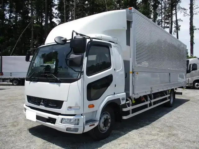 三菱 ファイター 中型/増トン ウイング ベッド 2KG-FK65FZ の中古トラック【車両No.163002】