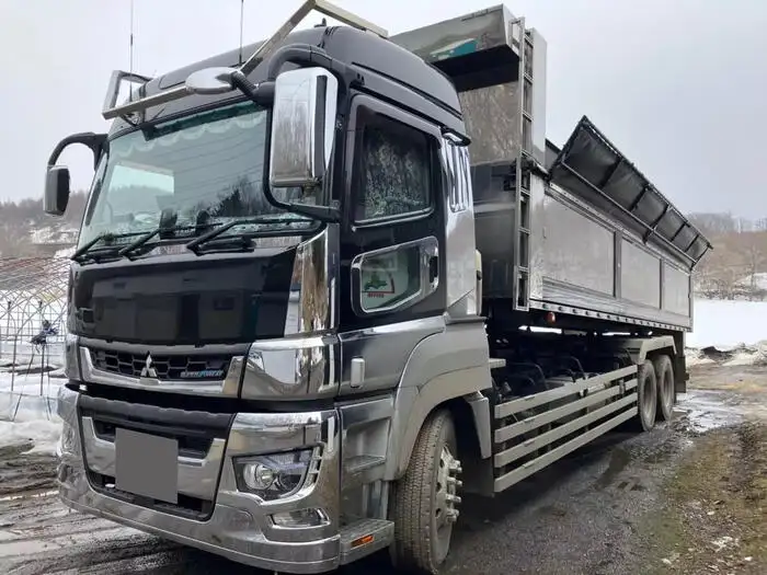 三菱 スーパーグレート 大型 ダンプ 土砂禁 ハイルーフ の中古トラック【車両No.163009】