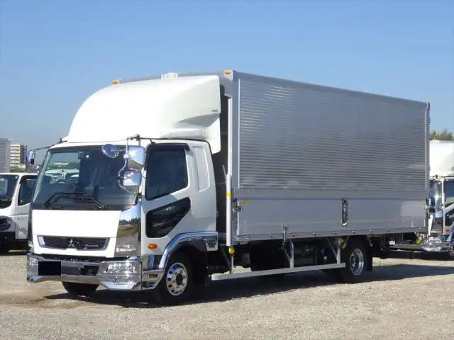 三菱 ファイター 中型/増トン ウイング エアサス ベッド の中古トラック【車両No.163028】