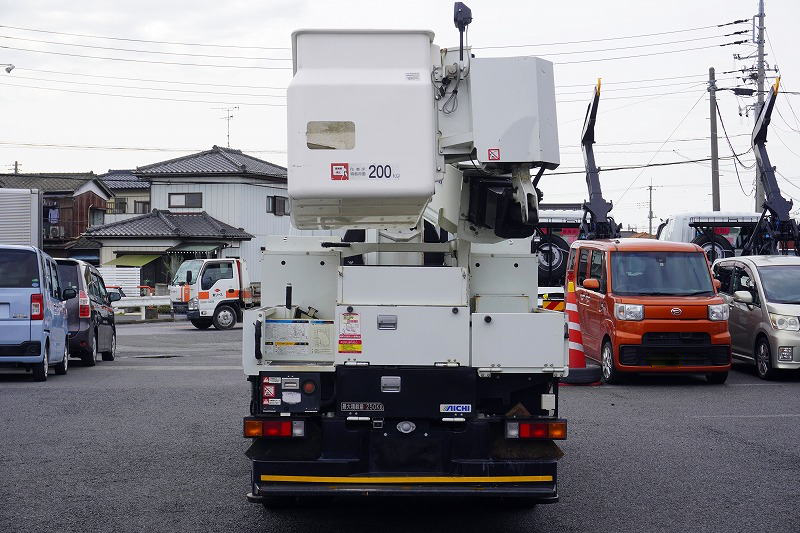 三菱 キャンター 小型 高所・建柱車 高所作業車 電工仕様の中古トラック画像3