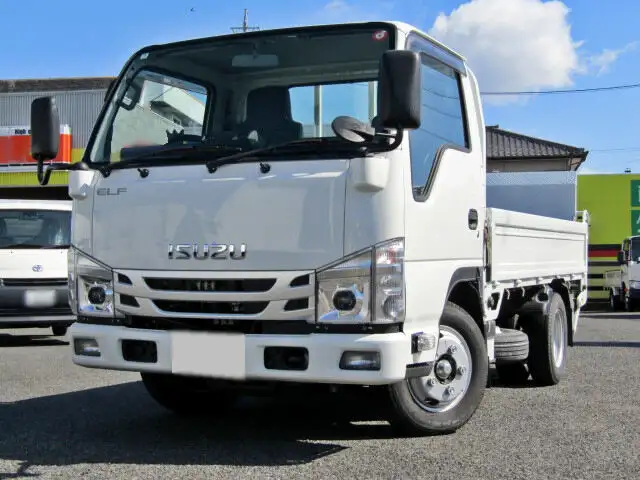 いすゞ エルフ 小型 平ボディ パワーゲート 2RG-NHR88A の中古トラック【車両No.163144】