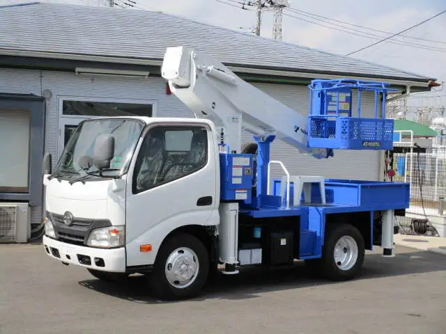 日野 デュトロ 小型 高所・建柱車 高所作業車 TKG-XZU600X の中古トラック【車両No.163184】