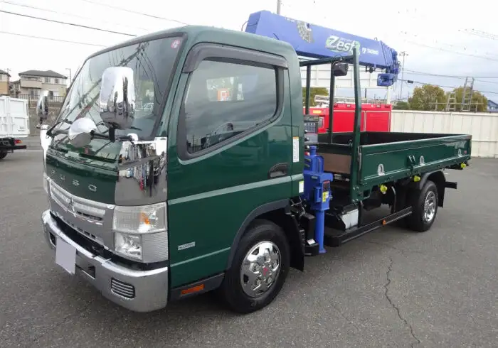 三菱 キャンター 小型 クレーン付 5段 ラジコン の中古トラック【車両No.163166】