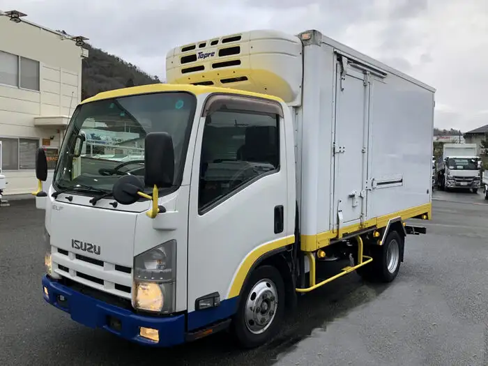 いすゞ エルフ 小型 冷凍冷蔵 中温 床ステン の中古トラック【車両No.163169】
