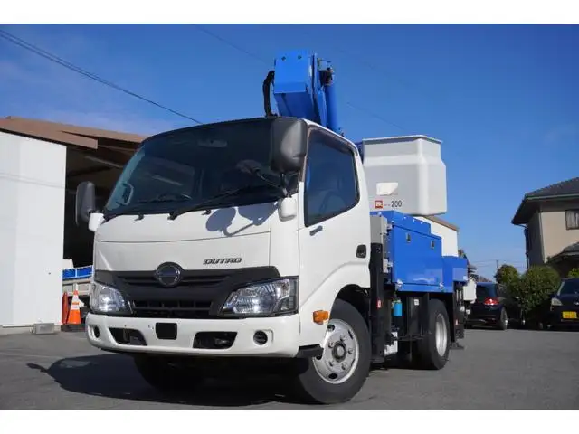 日野 デュトロ 小型 高所・建柱車 高所作業車 電工仕様 の中古トラック【車両No.163121】