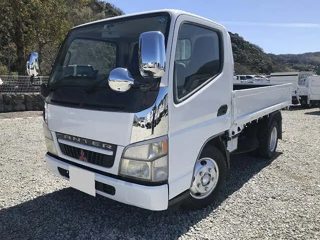 三菱 キャンター 小型 平ボディ 床鉄板 PA-FE70DB の中古トラック【車両No.163280】