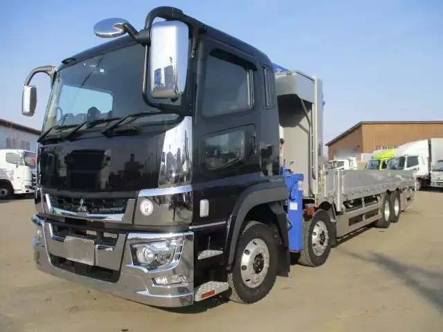 三菱 スーパーグレート 大型 クレーン付 エアサス 4段 の中古トラック【車両No.163333】