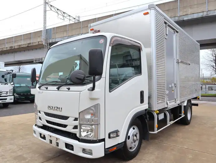 いすゞ エルフ 小型 アルミバン サイドドア 2RG-NMR88AN の中古トラック【車両No.163331】