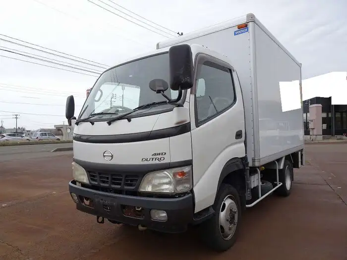 日野 デュトロ 小型 アルミバン パワーゲート 床鉄板 の中古トラック【車両No.163266】