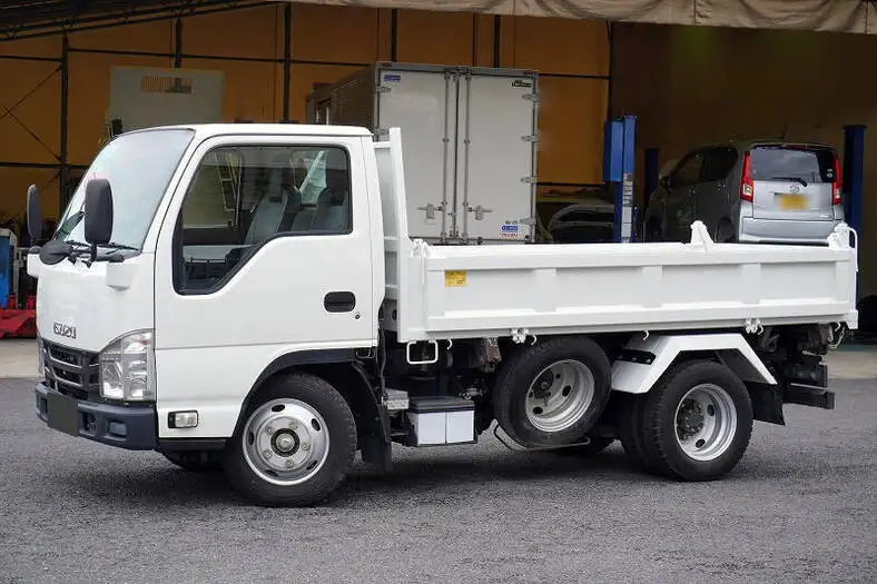 いすゞ エルフ 小型 ダンプ 三転 強化 の中古トラック【車両No.163371】