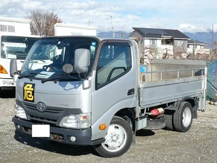 トヨタ ダイナ 小型 平ボディ パワーゲート 床鉄板 の中古トラック【車両No.163396】