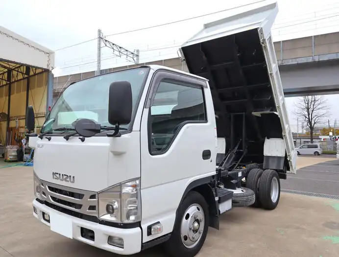 いすゞ エルフ 小型 ダンプ 強化 2RG-NJR88AD の中古トラック【車両No.163390】