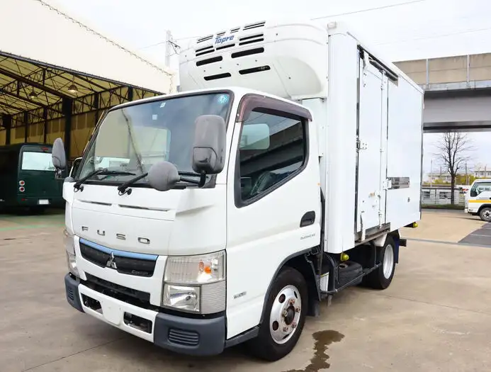 三菱 キャンター 小型 冷凍冷蔵 低温 床ステン の中古トラック【車両No.163382】