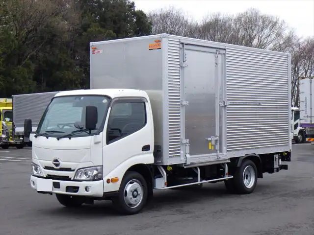 日野 デュトロ 小型 アルミバン パワーゲート サイドドア の中古トラック【車両No.163432】