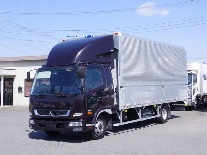 三菱 ファイター 中型/増トン ウイング エアサス ベッド の中古トラック【車両No.163477】