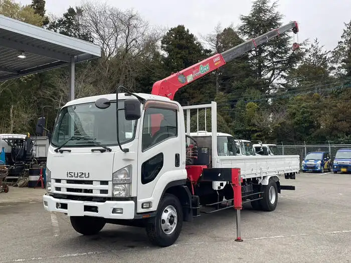 いすゞ フォワード 中型/増トン クレーン付 4段 ラジコン の中古トラック【車両No.163626】
