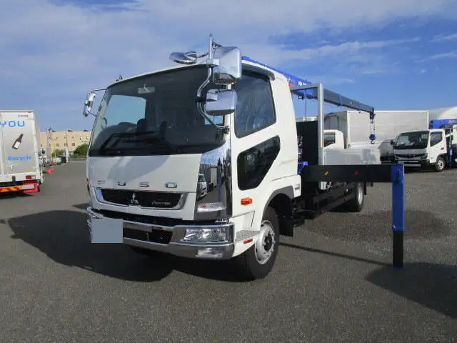 三菱 ファイター 中型/増トン クレーン付 アルミブロック 4段 の中古トラック【車両No.163020】