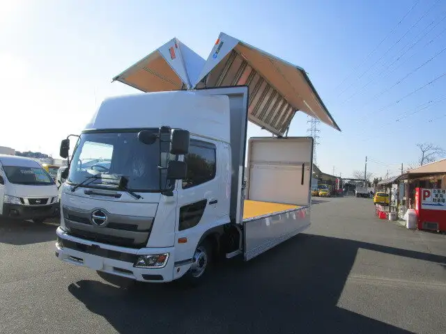 日野 レンジャー 中型/増トン ウイング パワーゲート エアサス の中古トラック【車両No.163813】