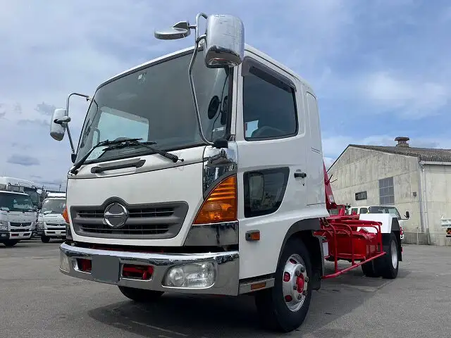 日野 レンジャー 中型/増トン アームロール ツインホイスト ベッド の中古トラック【車両No.163765】