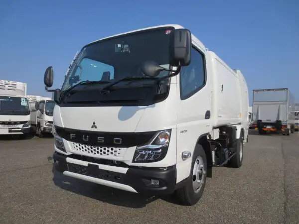 三菱 キャンター 小型 パッカー車 巻き込み式 回転ダンプ式 の中古トラック【車両No.163659】