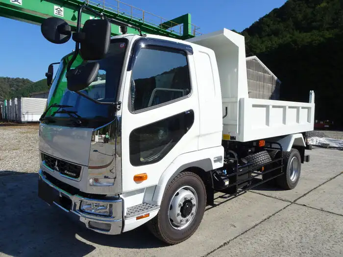 三菱 ファイター 中型/増トン ダンプ 強化 ベッド の中古トラック【車両No.163623】