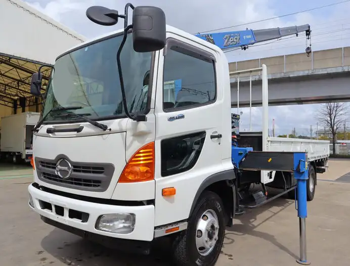日野 レンジャー 中型/増トン クレーン付 4段 ラジコン の中古トラック【車両No.163699】