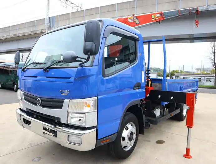 日産 アトラス 小型 クレーン付 床鉄板 4段 の中古トラック【車両No.163709】