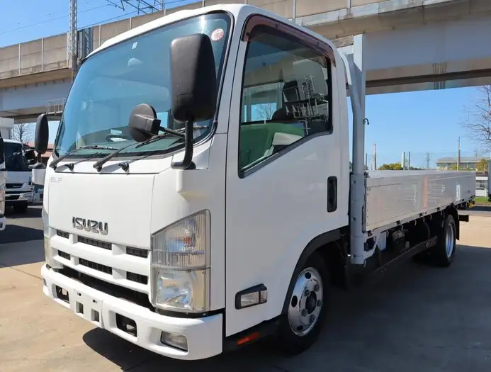 いすゞ エルフ 小型 平ボディ アルミブロック TKG-NMR85AR の中古トラック【車両No.163678】