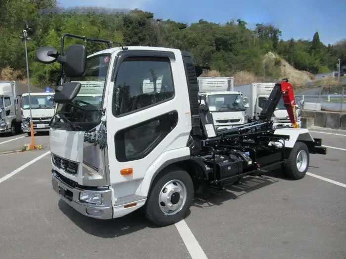 三菱 ファイター 中型/増トン アームロール ツインホイスト 2KG-FK72F の中古トラック【車両No.163897】