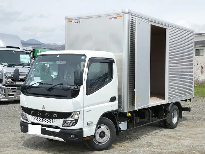 三菱 キャンター 小型 アルミバン サイドドア 2RG-FEA20 の中古トラック【車両No.163889】
