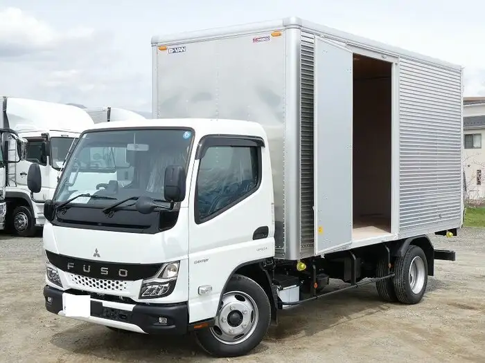 三菱 キャンター 小型 アルミバン サイドドア 2RG-FEAV0 の中古トラック【車両No.163888】