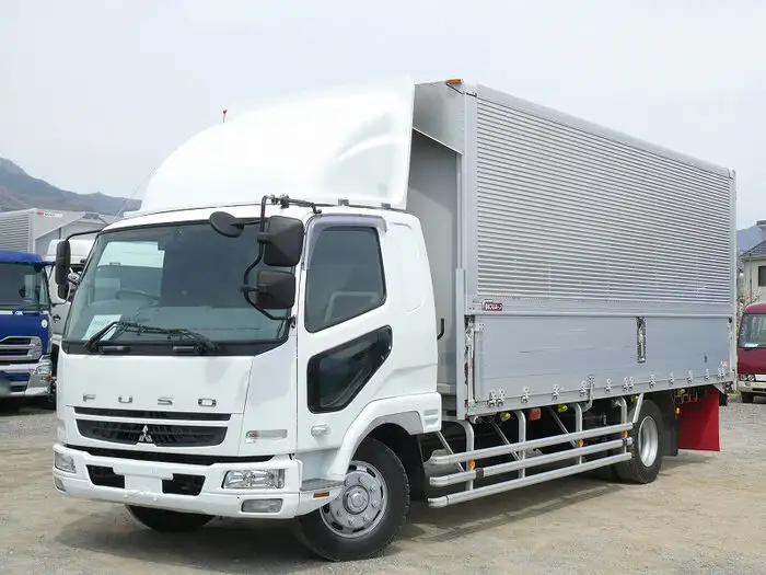 三菱 ファイター 中型/増トン ウイング 床鉄板 エアサス の中古トラック【車両No.163885】