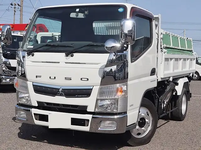 三菱 キャンター 小型 ダンプ 三転 強化 の中古トラック【車両No.163529】