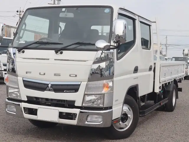三菱 キャンター 小型 平ボディ Wキャブ TPG-FEA20 の中古トラック【車両No.163531】