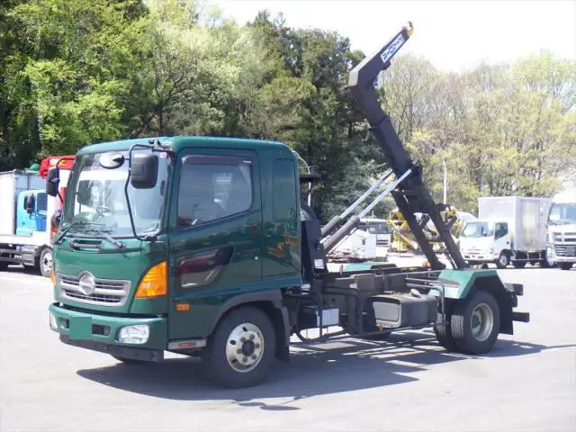 日野 レンジャー 中型/増トン アームロール ツインホイスト ベッド の中古トラック【車両No.163960】