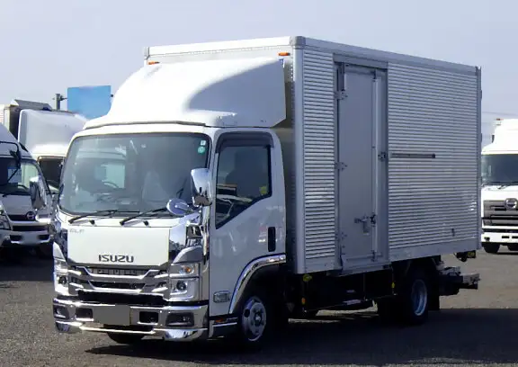いすゞ エルフ 小型 アルミバン パワーゲート サイドドア の中古トラック【車両No.164080】