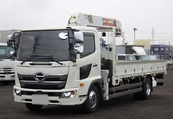 日野 レンジャー 中型/増トン クレーン付 5段 ラジコン の中古トラック【車両No.164091】