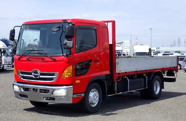 日野 レンジャー 中型/増トン 平ボディ アルミブロック ベッド の中古トラック【車両No.164086】
