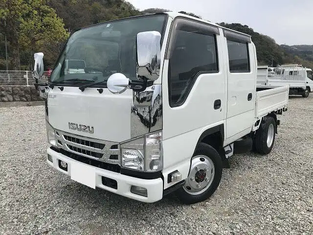 いすゞ エルフ 小型 平ボディ Wキャブ BKG-NJS85A の中古トラック【車両No.164107】