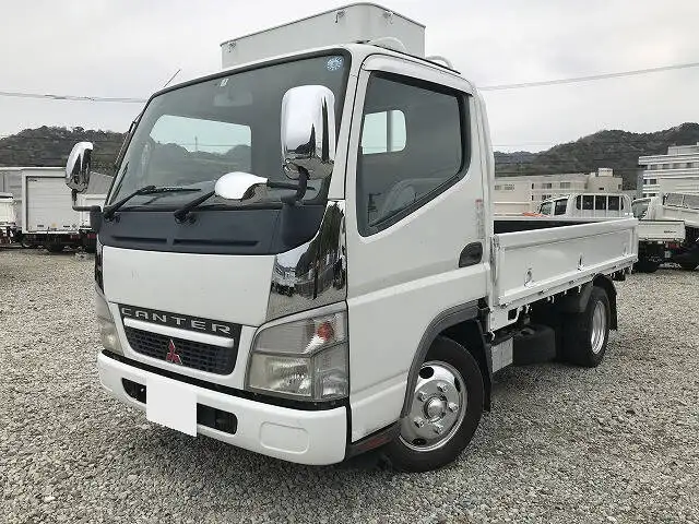 三菱 キャンター 小型 平ボディ 床鉄板 PA-FE70BB の中古トラック【車両No.164106】
